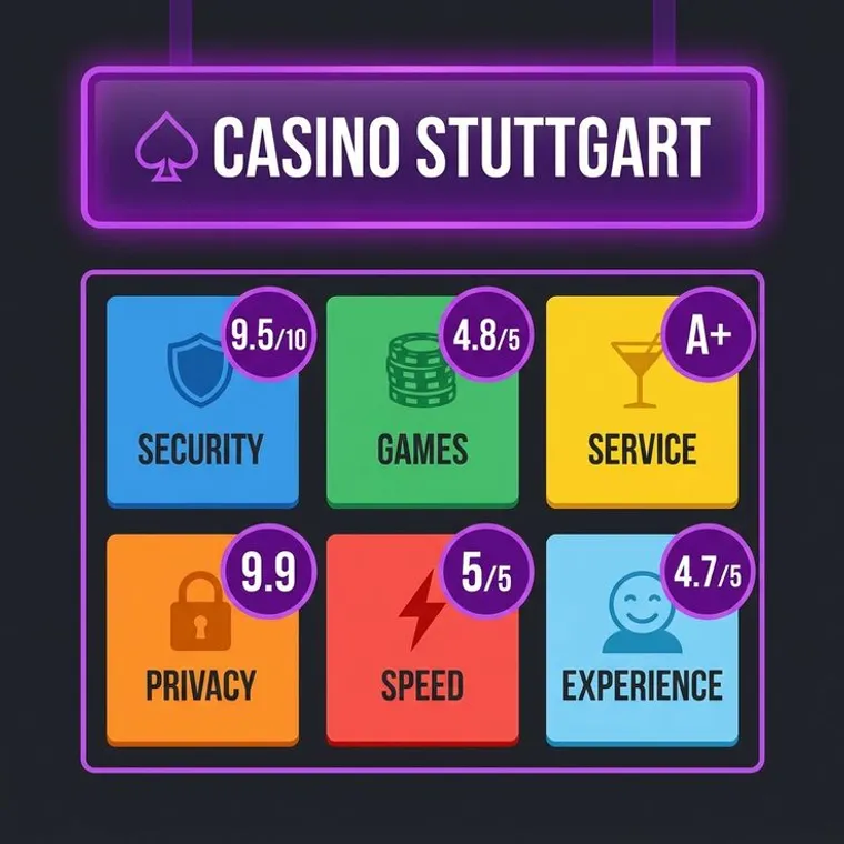 Gesamtbewertung von Casino Stuttgart im Überblick